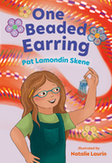 Book cover, One Beaded Earring.