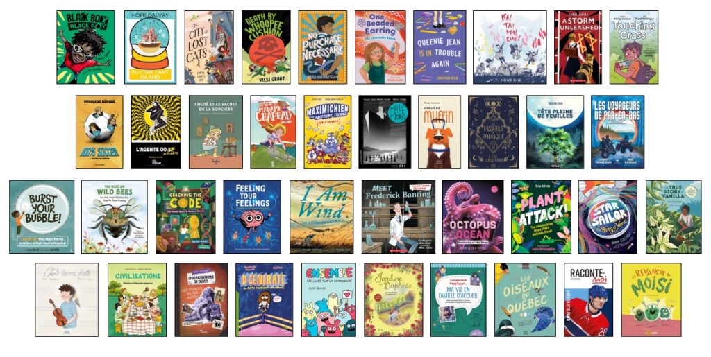 40 French and English book covers.